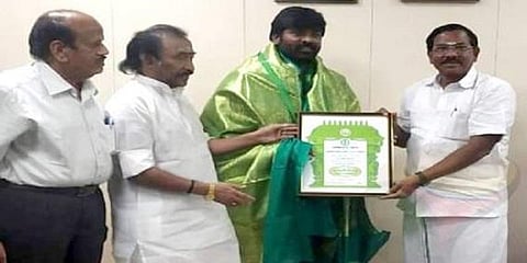 கலைமாமணி விருது பெற்றார் நடிகர் விஜய்சேதுபதி‌
