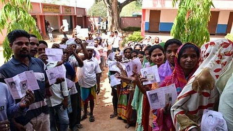 ஜார்க்கண்ட் மாநில தேர்தல்: வாக்குப்பதிவு தொடங்கியது