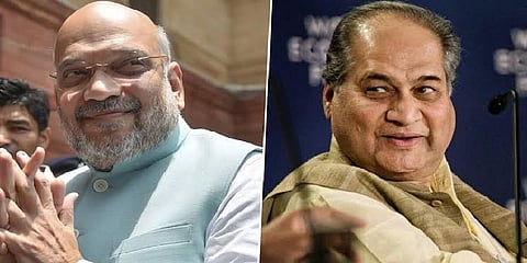 “அரசை விமர்சிக்க பயமாக உள்ளது” - அமித் ஷா முன் பேசிய ராகுல் பஜாஜ்