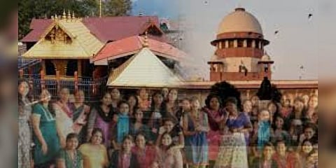 சபரிமலையில் பெண்களுக்கு பாதுகாப்பு வழங்கக் கோரி உச்சநீதிமன்றத்தில் மனு 