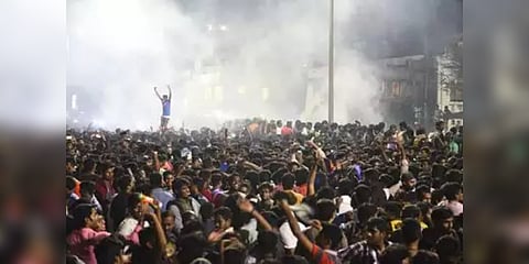 ‘புத்தாண்டு கொண்டாட்டத்தின்போது போராடினால் கைது’ - சென்னை காவல்துறை எச்சரிக்கை