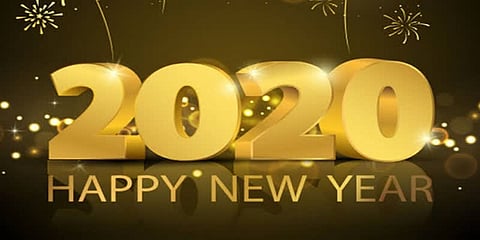 உற்சாகம் பொங்க பிறந்தது 2020: மக்கள் கொண்டாட்டம்