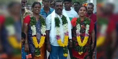 ஊராட்சித் தலைவிகளான முன்னாள் ஊராட்சி தலைவரின் இரு மனைவிகள்!