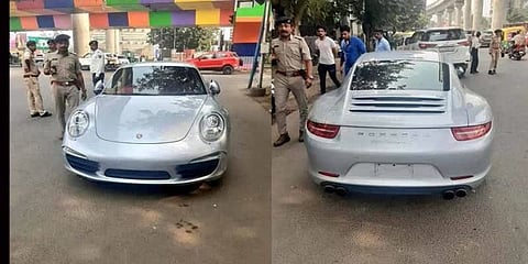 ஆவணங்கள் இல்லாத காருக்கு ரூ.27.68 லட்சம் அபராதம்