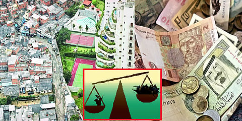 இந்தியாவில் 95.3 கோடி மக்களை விட சொற்ப பணக்காரர்களிடம் குவிந்து கிடக்கும் செல்வம்  - ஆய்வில் தகவல்