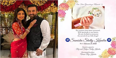 பாலிவுட் நடிகை ஷில்பா ஷெட்டிக்கு பெண் குழந்தை..!