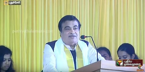 கோதாவரி -காவிரி இணைப்புக்கு ரூ60 ஆயிரம் கோடியில் திட்டம் தயார்: நிதின் கட்கரி