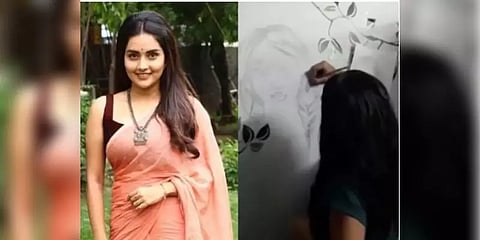 “எனக்குள் இருந்த பிக்காசோ வெளியே வருகிறார்” - ஓவியரான நடிகை மஹிமாவின் வீடியோ