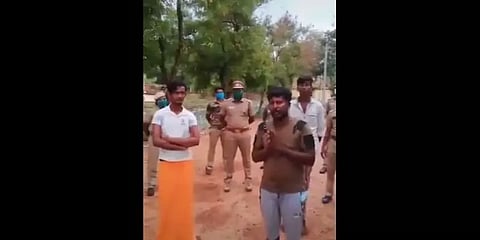 டிக்டாக்கில் பிரபலமடைய சிறுத்தை வேட்டை வீடியோ - வெளியானது இளைஞர்களின் பித்தலாட்டம்.!