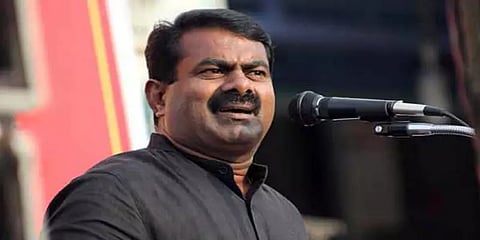 சீமான் மீது தேசத் துரோக வழக்குப்பதிவு
