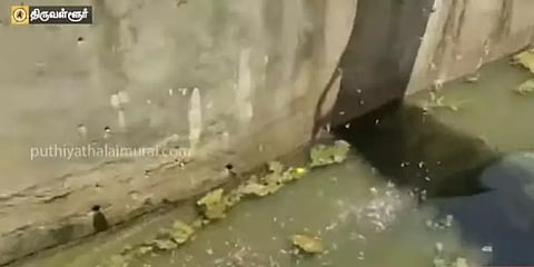 தமிழக எல்லையை வந்தடைந்தது கிருஷ்ணா நதிநீர் 