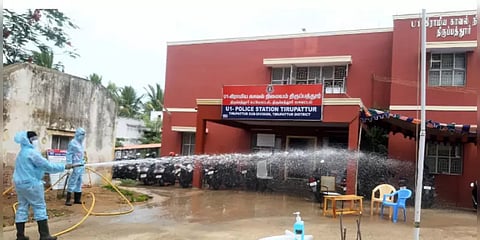 இரண்டு உதவி ஆய்வாளர்களுக்கு கொரோனா : 2 காவல்நிலையங்கள் மூடல்..!