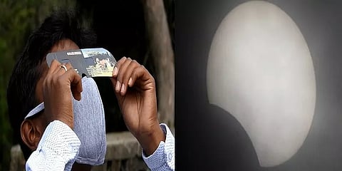 கொடைக்கானலில் தெரிந்த சூரிய கிரகணம் -  கண்டு ரசித்த மக்கள்