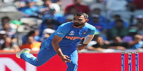 வளர்ப்பு நாயுடன் போட்டிப் போட்ட கிரிக்கெட் வீரர் ஷமி !