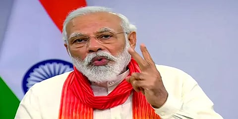'இந்திய பொருளாதாரத்தை மீட்டெடுத்து வருகிறோம்' - பிரதமர் மோடி