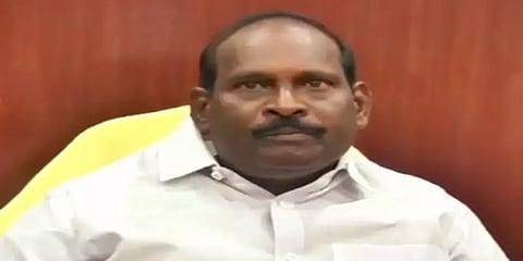 புதுச்சேரி அமைச்சர்  கந்தசாமி, அவரது மகனுக்கு கொரோனா தொற்று - ஜிப்மரில் அனுமதி