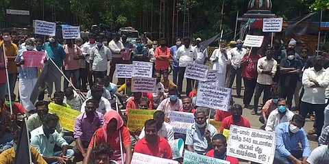 ’தமிழர்களை புறக்கணித்து, வடஇந்தியர்களை பணியமர்த்தக்கூடாது’: பொன்மலையில் முற்றுகை போராட்டம்