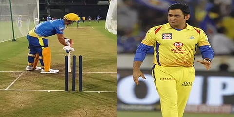 ராஞ்சியில் பவுலிங் இயந்திரத்துடன் பயிற்சியை தொடங்கினார் தோனி !
