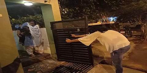 கொரோனா வார்டில் சிகிச்சை அளிக்கும் பெண் மருத்துவரின் பாசப் போராட்டம் 
