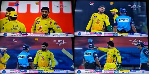 டாம் குரான் டிப் கேட்ச் சர்ச்சை : தோனி அம்பயரிடம் கோபப்பட்டது ஏன் ?