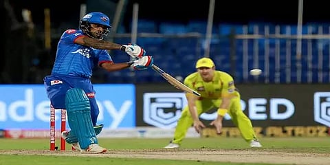 CSK VS DC : தவானின் நான்கு கேட்ச்களை கோட்டை விட்ட சி.எஸ்.கே 