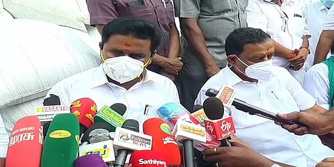 விவசாயிகளின் நிலைமை விவசாயிகளான எங்களுக்குத்தான் தெரியும் - அமைச்சர் காமராஜ்