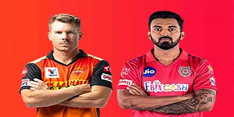 KXIP VS SRH : டாஸ் வென்ற ஹைதராபாத் அணி ஃபீல்டிங் தேர்வு 