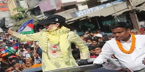 ‘பீகார் பரப்புரையின் போது பாதுகாப்பற்ற நிலையில் இருந்தேன்’ பாலிவுட் நடிகை அமீஷா பட்டேல்