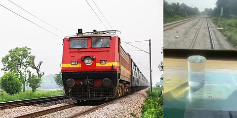 தண்ணீர் நிரப்பிய டம்ளர்...  ரயிலின் சொகுசு பயணத்தை உறுதி செய்த அமைச்சர்..!