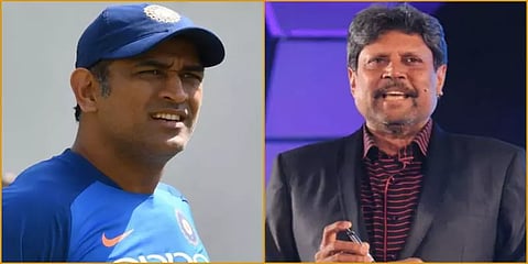 "ஐபிஎல்லில் மட்டுமே விளையாடணும்னு நினைத்தால் அது சரிப்படாது" தோனிக்கு கபில்தேவ் அட்வைஸ் !