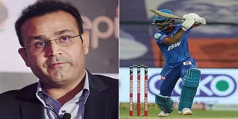 ‘நீங்கள் ஏற்றுக்கொள்ளாவிட்டாலும் அவர் ஒரு சாலிட் பேட்ஸ்மேன்’ ரஹானேவை புகழும் சேவாக் ! 