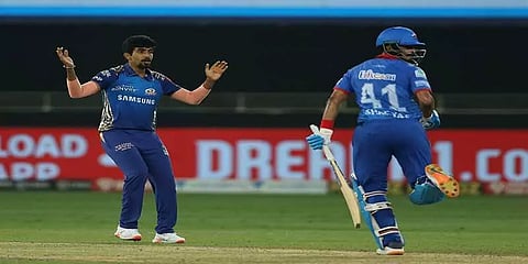 ஐபிஎல் 2020 : கோப்பையை வெல்ல மும்பைக்கு 157 ரன்கள் தேவை! 