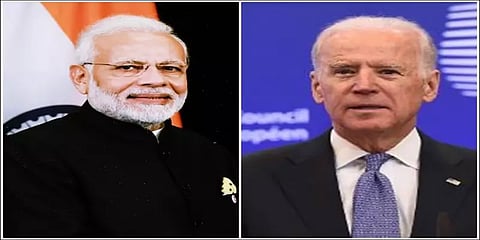 ஜோ பைடனுக்கு தொலைபேசியில் வாழ்த்து தெரிவித்த மோடி !