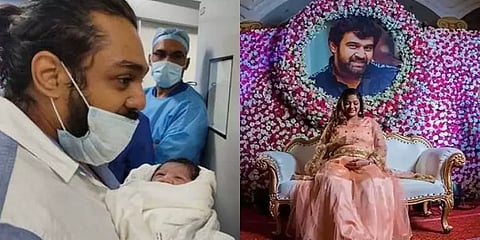 மறைந்த கன்னட நடிகர் சிரஞ்சீவி சர்ஜாவின் மனைவி, மகனுக்கு கொரோனா