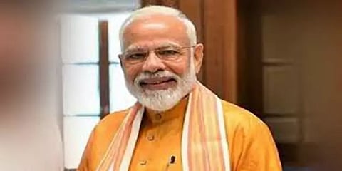 பிரதமர் மோடி புத்தாண்டு வாழ்த்து!