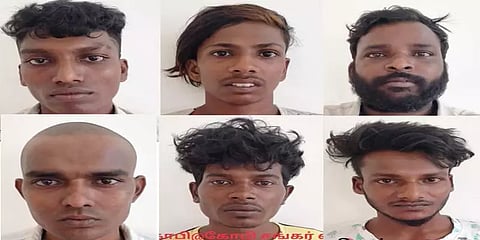 சென்னை: புத்தாண்டு நள்ளிரவில் கஞ்சா விற்பனை..  6 பேர் கைது