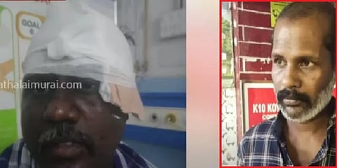 சென்னை கோயம்பேடு மார்க்கெட்: மாமூல் கேட்டு அரிவாளால் வெட்டிய நபர் கைது