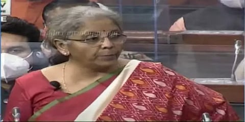 நாடாளுமன்றத்தில் மத்திய பட்ஜெட்டை தாக்கல் செய்தார் நிர்மலா சீதாராமன்