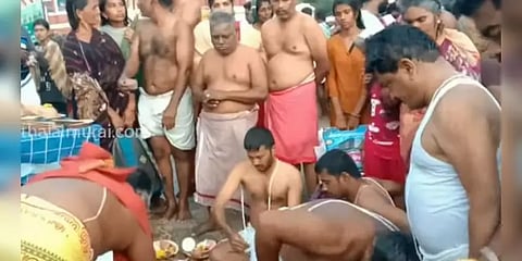 தை அமாவாசை:  தர்ப்பணம் கொடுக்க ராமேஸ்வரத்தில் குவிந்த மக்கள்