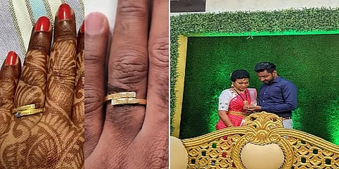 "இவ்வளவு வரவேற்பு கிடைக்கும்னு நினைக்கல!" - நிச்சயதார்த்த மோதிரத்தில் திருக்குறள்