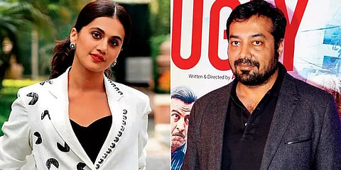 பாலிவுட்டில் பரபரப்பு... டாப்ஸி,  அனுராக் காஷ்யப்  வீடுகளில் வருமான வரித்துறை சோதனை