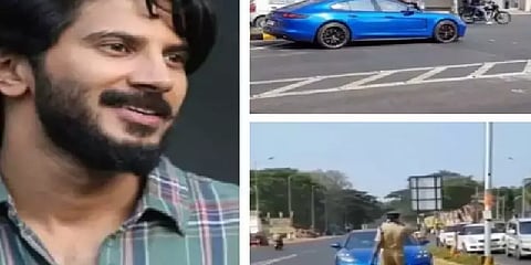 இது ஒன் -வே வா..? குழப்பத்தில் போலீசாரிடம் சிக்கிய துல்கர் - வைரல் வீடியோ!