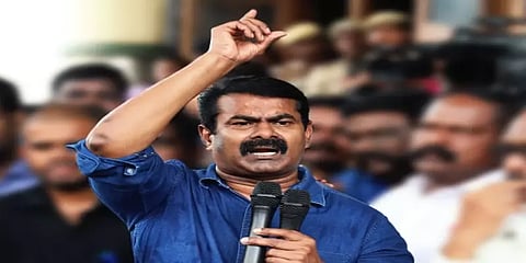 இலவசங்களே தேவையில்லை என்ற நிலையை உருவாக்குவோம்: சீமான்