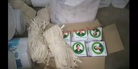 மதுரை திருமங்கலம் கப்பலூர் கிடங்கில் பரிசுப்பொருட்கள் பறிமுதல்- அமைச்சர்உதயகுமார் விளக்கம்