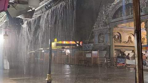 heavy rain