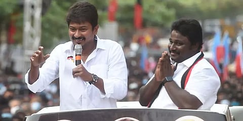 "தைரியமிருந்தால் என் வீட்டில் ரெய்டு நடத்தட்டும்!" - அட்ரஸ் கொடுத்து சவால்விட்ட உதயநிதி