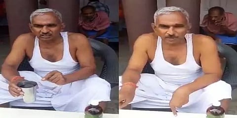 "எனக்கு கொரோனா வராததற்கு காரணம் கோமியம் அருந்துவதே" - உத்தரப் பிரதேச பாஜக எம்.எல்.ஏ
