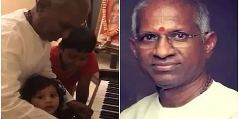 "ஹேப்பி பர்த்டே அப்பா" - மகளுக்கு இளையராஜா பியானோ சொல்லிக்கொடுத்த வீடியோவை பகிர்ந்த யுவன்