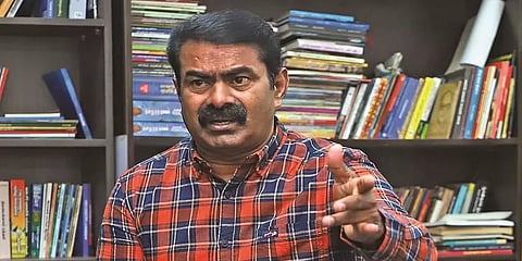 அதிமுக ஆட்சியில் தமிழ்த்துறைக்கு தனி அமைச்சர் இருந்தார்; ஆனால், திமுக ஆட்சியில்? - சீமான்