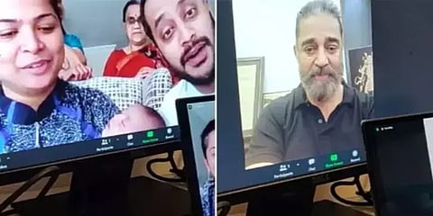 புற்றுநோயுடன் போராடும் ரசிகருடன் ஜூம் காலில் பேசி நம்பிக்கையூட்டிய கமல்ஹாசன்